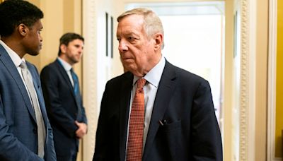 Durbin undergoes hip replacement surgery