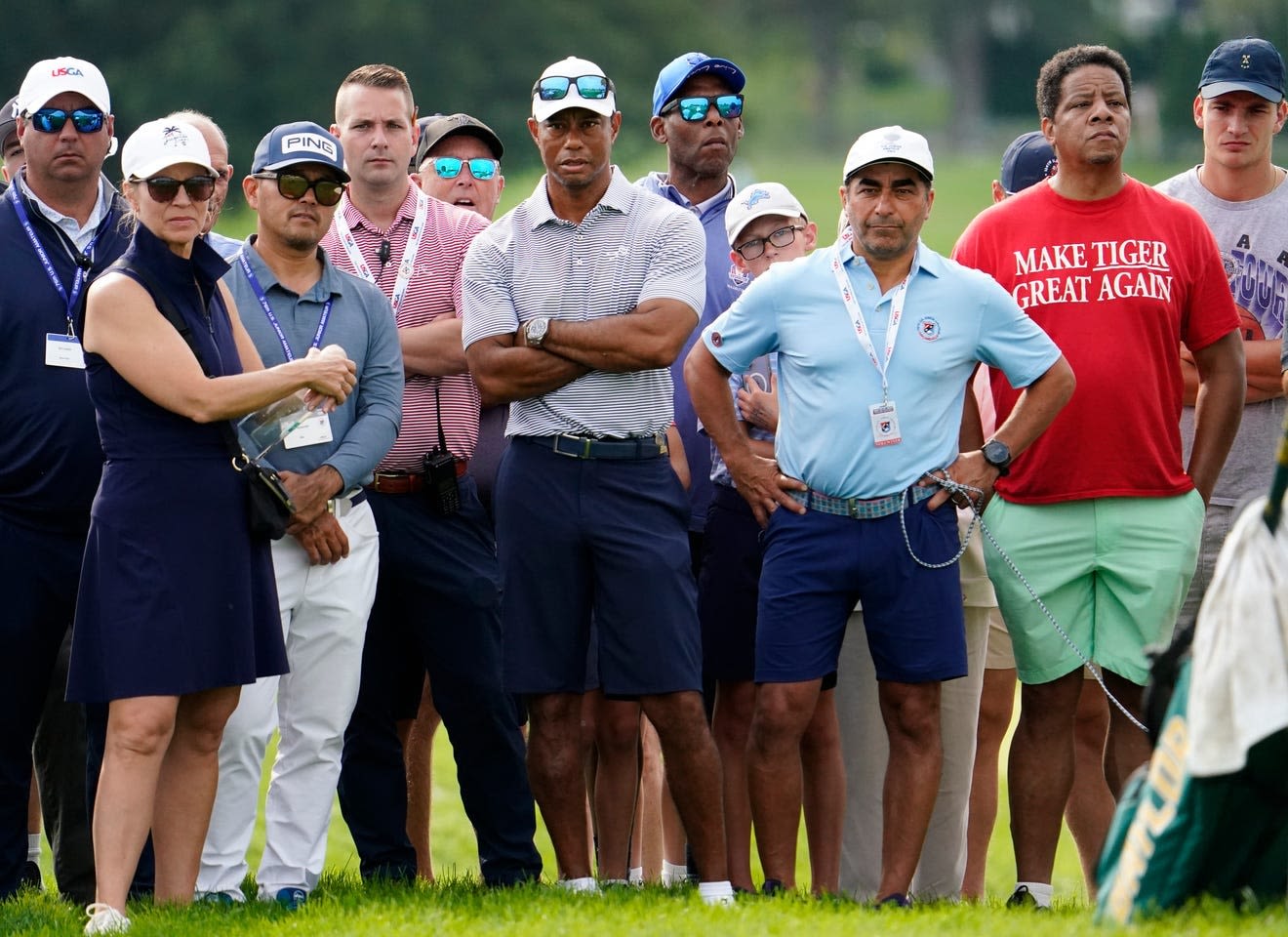 What’s it like to have Tiger Woods watching you play? We asked those in Charlie’s group at the U.S. Junior Amateur