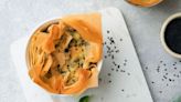 Mary Berry’s beef and aubergine crunchy top filo pie is simple but so comforting