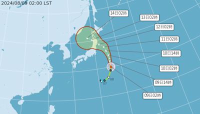 低壓帶影響水氣偏多「今中南部慎防雷雨」 颱風瑪莉亞對台影響曝