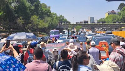 Por qué la CNTE tiene bloqueado Paseo de la Reforma y Circuito Interior hoy 21 de mayo