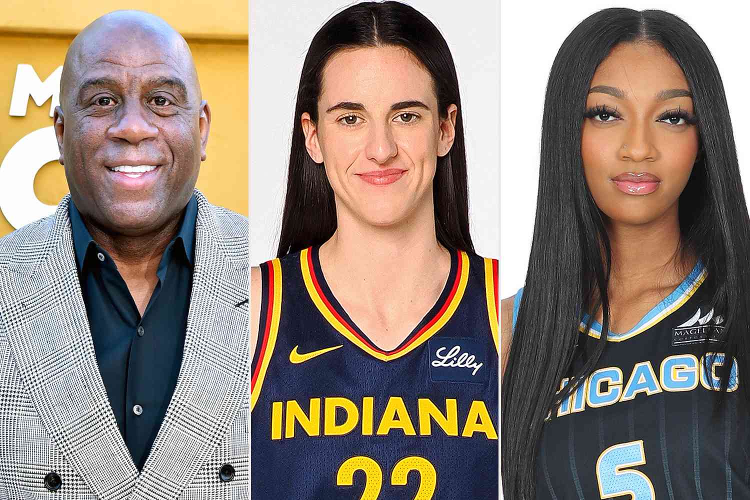 Magic Johnson Says Caitlin Clark and Angel Reese 'Remind Me a Lot' of His Rivalry with Larry Bird