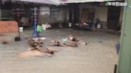 彰化伸港乾了一天又淹 三合院"泡水"