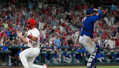 Arenado's two-run single in the eighth helps Cardinals beat Cubs 5-4 for a doubleheader sweep