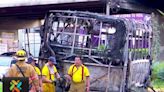 Bus que se incendió en la Uruca tenía la revisión técnica vencida | Teletica