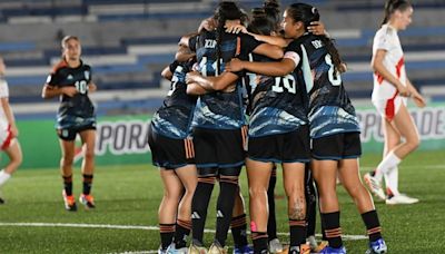 Argentina goleó 5-0 a Perú en el Sudamericano: qué necesita para clasificar al Mundial Sub 20 femenino