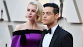 Rami Malek & Lucy Boynton Kissed from the Front Row of the Oscars & It Was So Cute