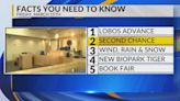 KRQE Newsfeed: Lobos advance, Second chance, Wind and snow, New BioPark Tiger, Antiquarian book fair