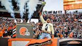 Johnny Gargano Smashes Jacksonville Jaguars Guitar At Cleveland Browns Game