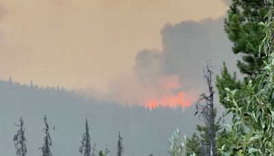 Wildfire burns structures in a town in the Canadian Rockies’ largest national park | CNN