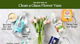 We Tried the 5 Best Methods for Cleaning Gunky Flower Vases, and the Winner Was a Total Curveball