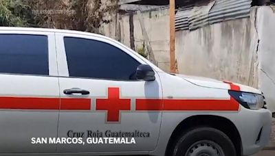 A magnitude 6.4 earthquake wakes people on the Mexico-Guatemala border