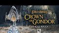 RETURN OF THE KING Replica Crown of Gondor Comes With Incredible Minas Tirith Base