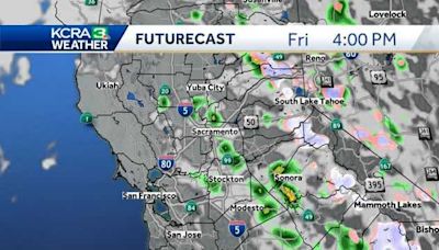 Track Doppler radar and traffic maps for California rain and snow