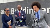 Comedian Eric André said he experienced the 'most blatant' case of racial profiling during an airport search in Georgia. He and another Black comedian are now suing the police department.