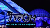 Disney's new Tron Lightcycle Run ride immerses fans in high-speed sci-fi action