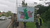 40 protestors set off on walk against nuclear weapons ahead of 10 day peace camp