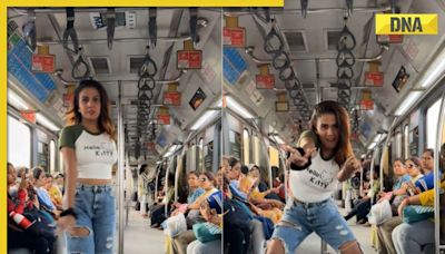 Watch: Woman dances to Stree 2 song Aaj Ki Raat in Metro, video viral sparks debate online