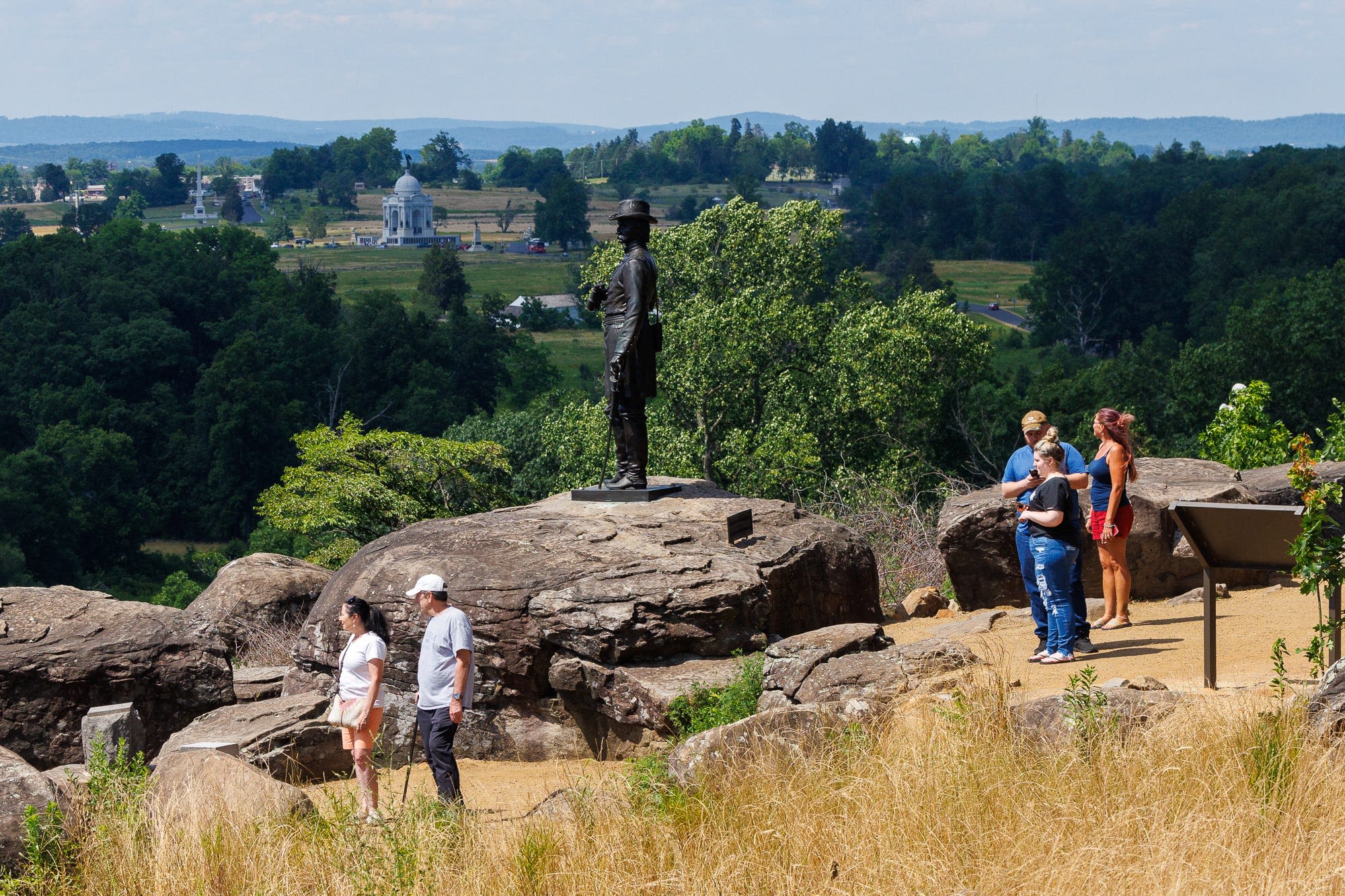 'Protecting hallowed ground': historic Little Roundtop reopens after two-year closure