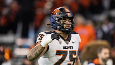 Oregon State’s Taliese Fuaga picked No. 14 by New Orleans Saints in 2024 NFL draft