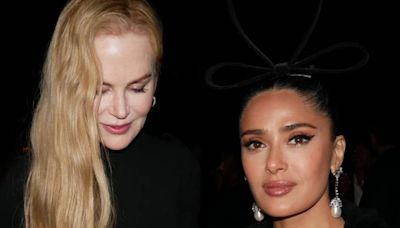 El polémico gesto de Nicole Kidman a Salma Hayek: Así respondió la mexicana en sus redes sociales