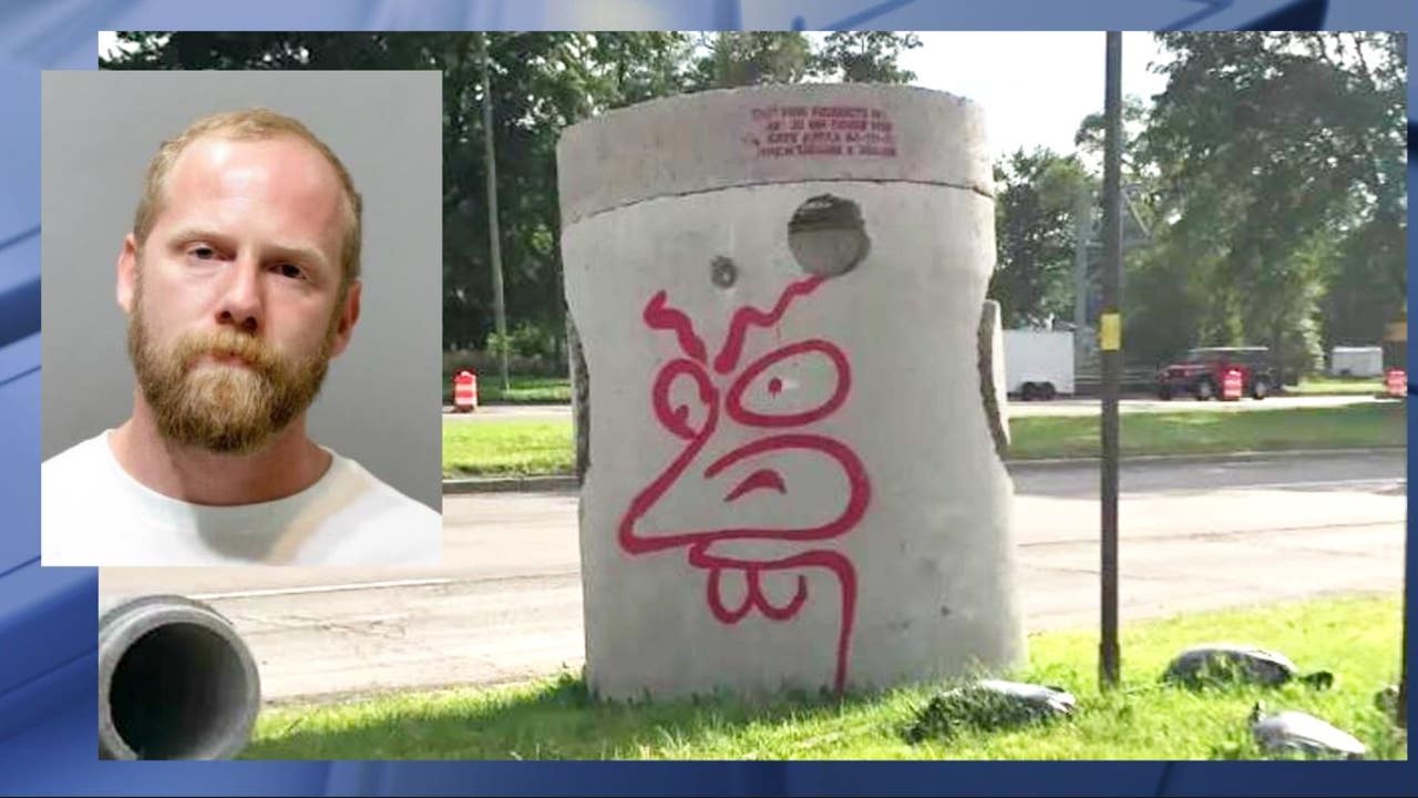 Charges against Beavis-head graffiti artist dropped