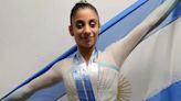 La historia de Emilia Acosta, la gimnasta de 15 años que viaja por el mundo con el sueño de ganar una medalla olímpica