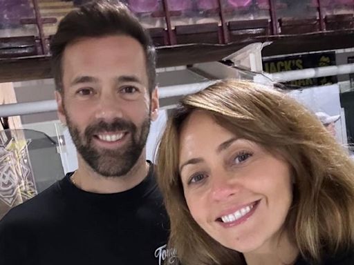 Coronation Street's Samia Longchambon says 'lovely to be back' as she's seen with famous husband