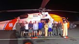 Coast Guard rescues 8 people, including child, after boat capsizes 36 miles west of Florida coastline