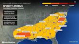 Severe weather to extend to Atlantic, Gulf coasts later this week