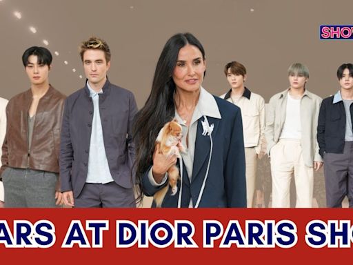 Demi Moore Brings Her Dog To Dior Paris Show; Robert Pattinson, Bad Bunny, TXT Attend | WATCH - News18