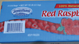Frozen raspberries recalled due to potential hepatitis A contamination