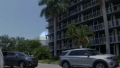 Florida robbery suspect scales sixth-floor balcony to flee police