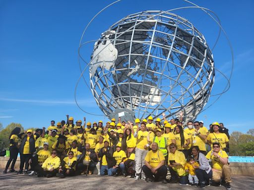 En el Día del Trabajador Caído activistas y miembros de NICE exigen mayor seguridad - El Diario NY