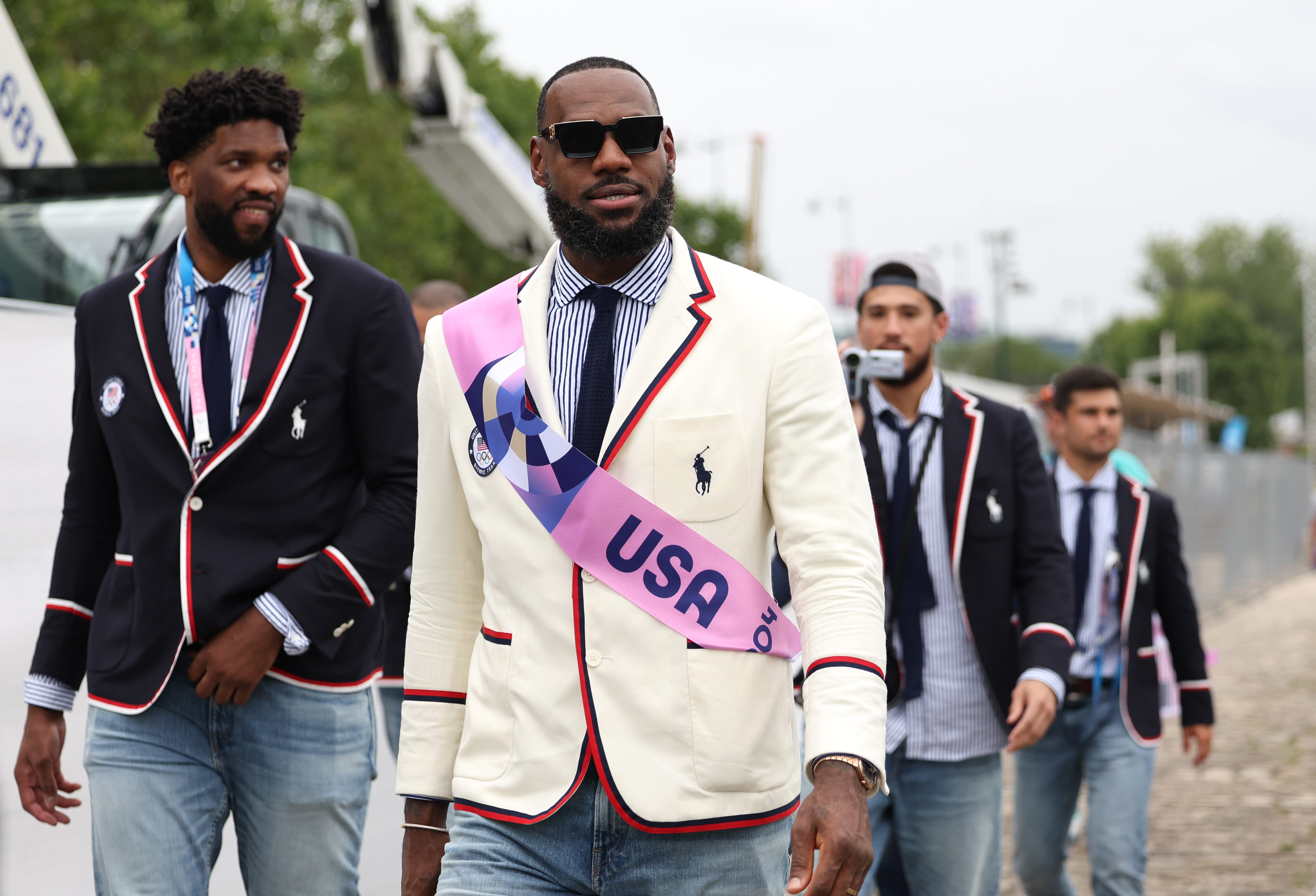 Fans roasted Team USA's Ralph Lauren outfits during the 2024 Paris Olympics opening ceremony
