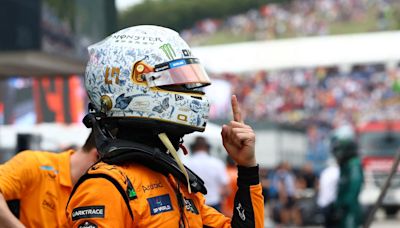 Fórmula 1 en Hungría: Norris y Piastri le dieron el 1-2 a McLaren en una clasificación con suspenso por la lluvia y el accidente de Tsunoda sobre el final