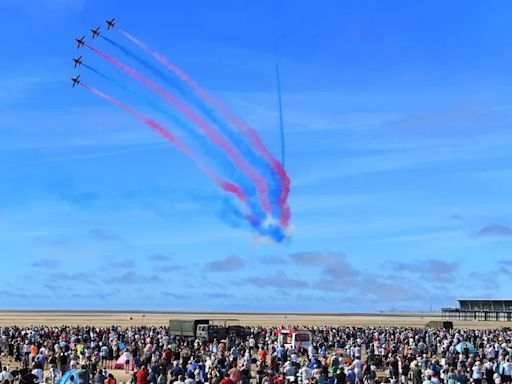 Southport Air Show 2024 flight times and full timetable including Red Arrows