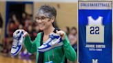 Austin girls basketball trailblazer Jamie Smith's high school number retired by McCallum