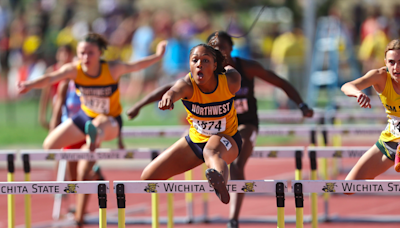 The fastest hurdler ever: Wichita’s Adryana Shelby sets Kansas state meet record