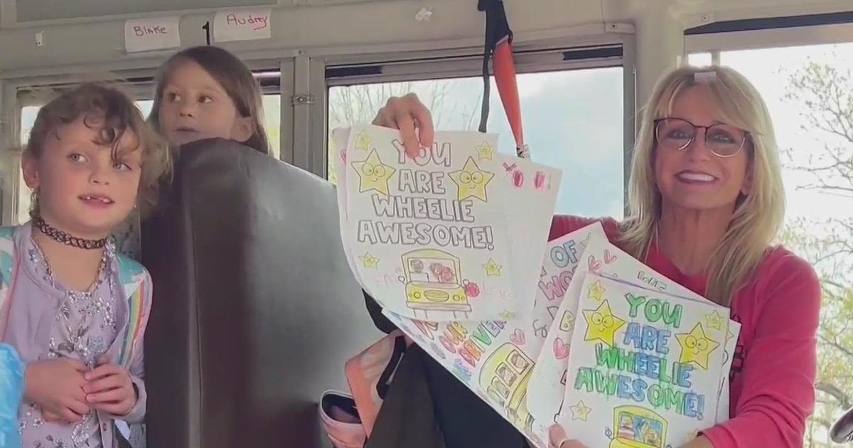 McAnnulty Elementary School students go the extra mile for bus drivers