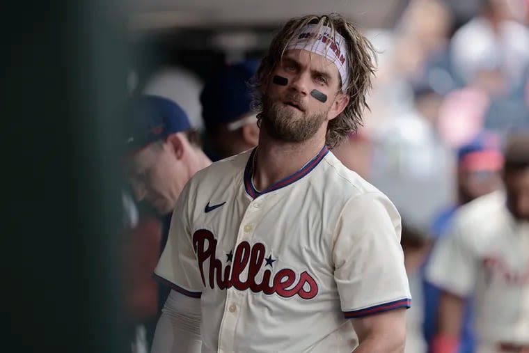 Phillies’ Bryce Harper is stuck in a deep slump. How can he break out of it?