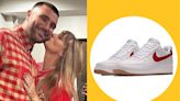 Taylor Swift Kissed Travis Kelce on the Cheek in These Totally Giftable (and Customizable!) Nike Sneakers