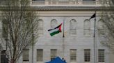 Palestinian Flag Raised at Harvard University, in Place of Stars and Stripes