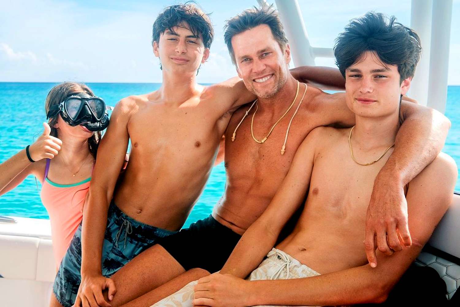 Tom Brady Shares Sweet Father's Day Message and Photos of 3 Kids...Give You All That My Dad Gave Me'