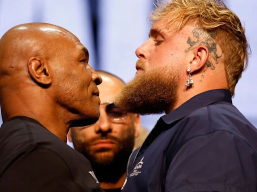 Giant 22 stone heavyweight boxing legend leaks Jake Paul vs Mike Tyson 'scam'