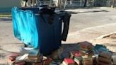 Libros a la basura... en el país más culto del mundo