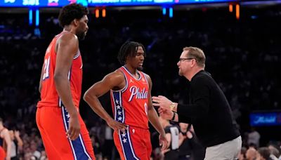 Nick Nurse did a good job with the Sixers, especially Joel Embiid and Tyrese Maxey