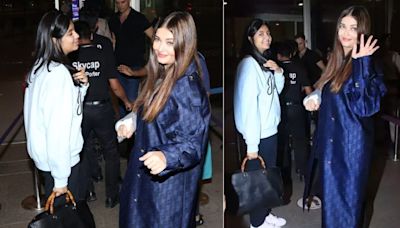 Aishwarya Rai Bachchan Leaves For Cannes 2024 In Trench Coat Worth Rs 64K, See Latest Pictures - News18