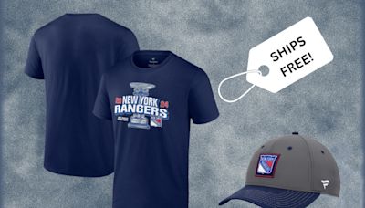 New York Rangers Stanley Cup 2024 gear is available online, and it ships FREE with this code