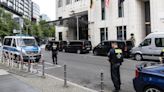 Three Lions' hotel in Berlin on lockdown as Euro 2024 crowds surge